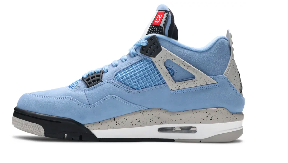 Air Jordan retro 4 university Blue