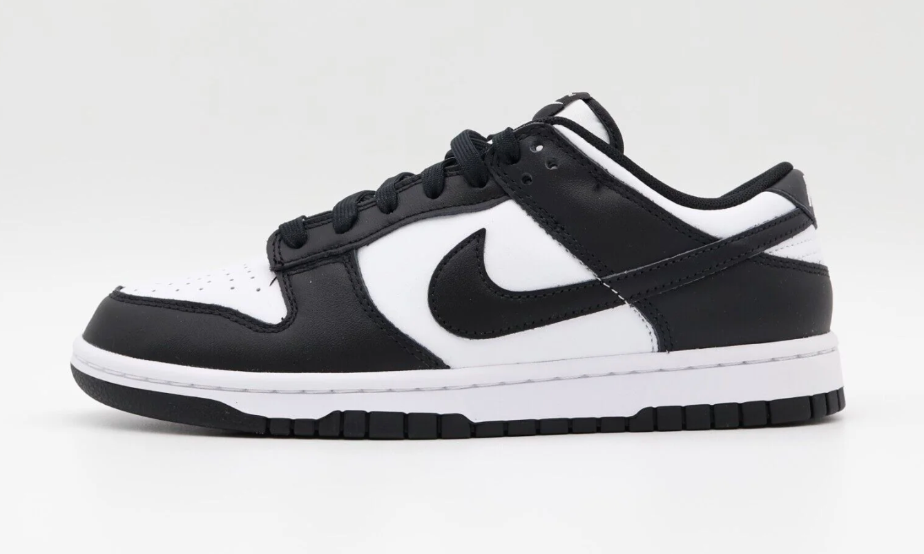 DD1391-100 Nike Dunk Low Retro Panda White Black (Mens) and (womens)