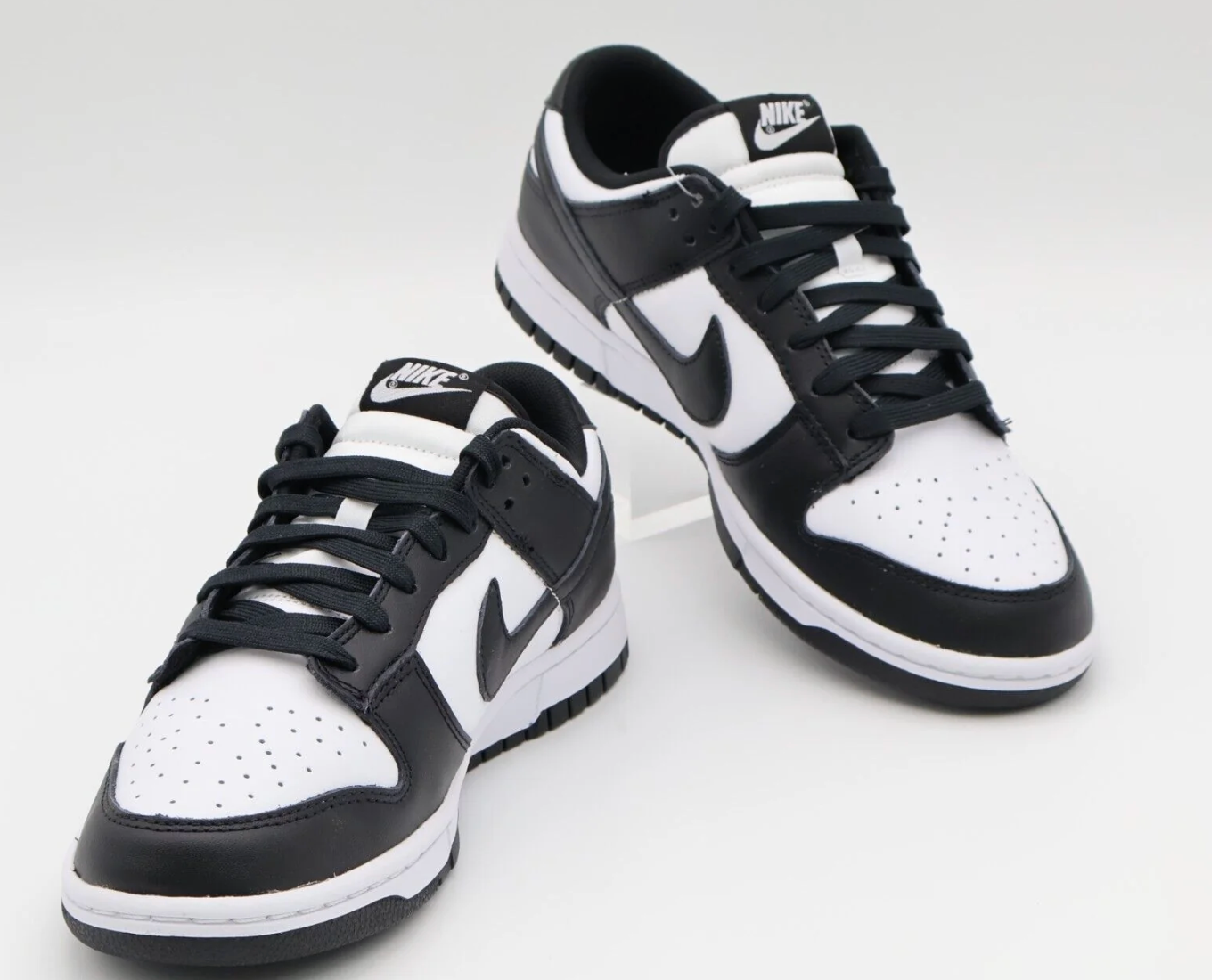 DD1391-100 Nike Dunk Low Retro Panda White Black (Mens) and (womens)