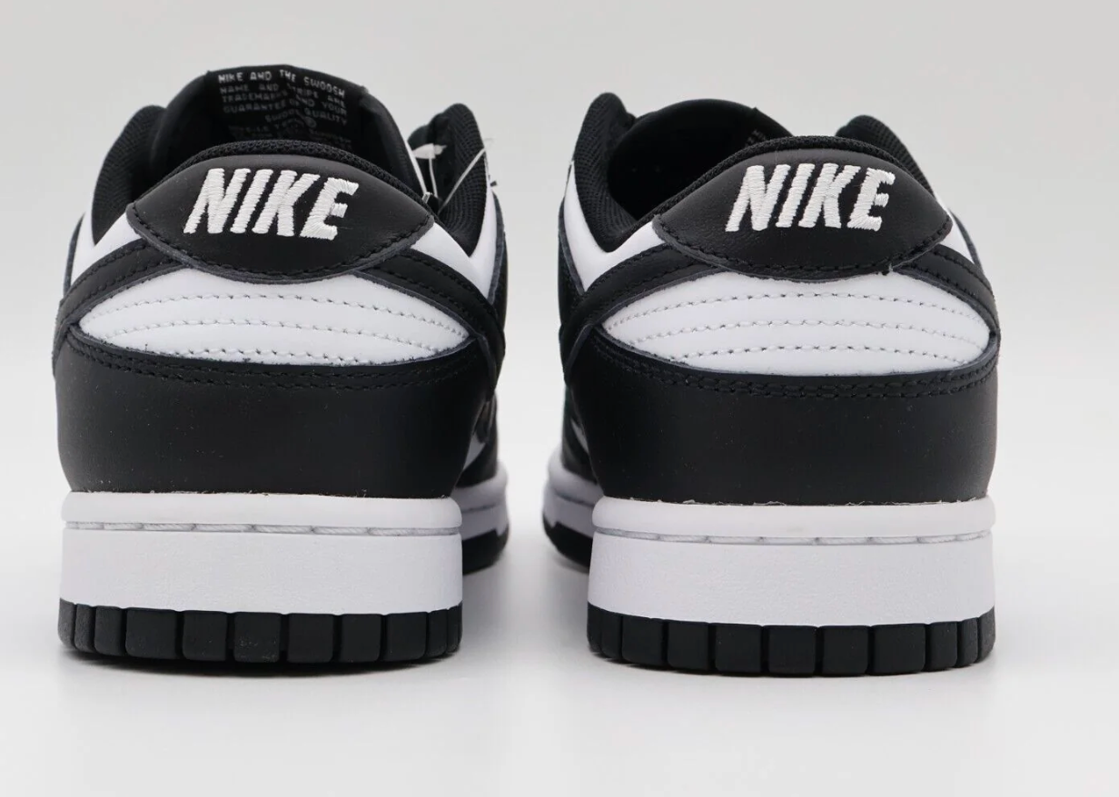 DD1391-100 Nike Dunk Low Retro Panda White Black (Mens) and (womens)