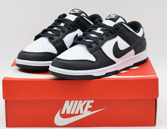 DD1391-100 Nike Dunk Low Retro Panda White Black (Mens) and (womens)